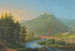 Vista di Kynsburg sulla valle del fiume Weistritz in Slesia - Johann Heinrich Bleuler — vista dell’opera