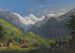 La valle di Lauterbrunnen dal sentiero verso la Wengernalp - Johann Heinrich Bleuler il Giovane — vista dell’opera