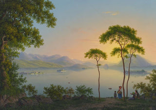 Johann Heinrich Bleuler the Younger - Die Boromischen Inseln im Lago Maggiore.webp