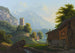 Il castello di Resti nella valle di Meiringen - Johann Heinrich Bleuler il Giovane — vista dell’opera