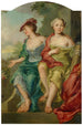 Double portrait de deux dames en bergères - Johann Heinrich Keller — vista dell’opera