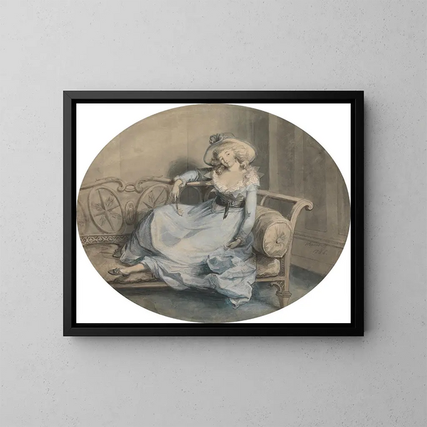 L'Assignation - Johann Heinrich Ramberg — quadro incorniciato alla parete