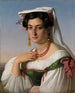 Ritratto di Vittoria Caldoni - Johann Heinrich Richter — vista dell’opera