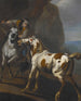 indiano che addomestica un cavallo - Johann Heinrich Roos — vista dell’opera