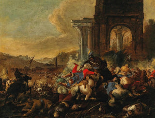 Johann Heinrich Roos - King Johann Sobieski of Poland in the Battle of Vienna.webp
