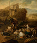 Scène pastorale sur fond de ruines - Johann Heinrich Roos — vista dell’opera