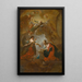 Annunciazione - Johann Ignaz Cimbal — quadro incorniciato alla parete