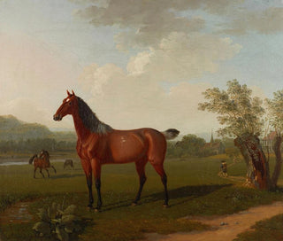 Johann Jakob Biedermann - Pferde in Landschaft.webp