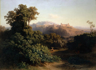 Paesaggio vicino a Granada - Johann Jakob Frey — vista dell’opera