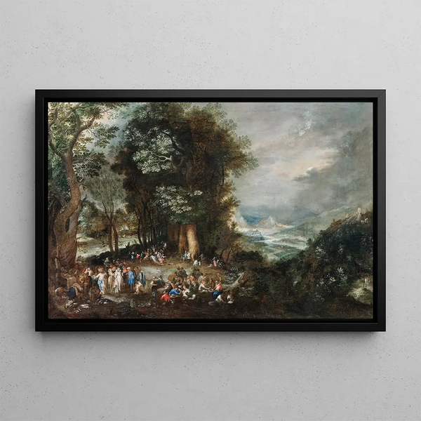 Johann Jakob Hartmann - Marketenderlager am Waldrand.webp