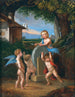 Putti affilando la freccia di Cupido - Johann Jakob Metzler — vista dell’opera