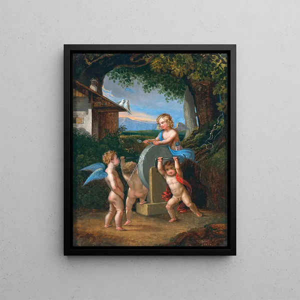 Johann Jakob Metzler - Putti Sharpening Cupids Arrow.webp
