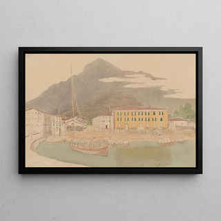 Johann Jakob Meyer - Porto di Colico Piano.webp