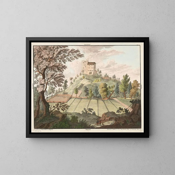 Château de Habsbourg - Johann Jakob Meyer — quadro incorniciato alla parete