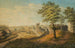 Vista dalla Elisabethenschanze sul bastione rotondo verso la porta di pietra e la fortificazione di pietra a Basilea - Johann Jakob Schneider — vista dell’opera