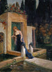 Viviane au tombeau de Merlin - Johann Jakob Schneider — vista dell’opera
