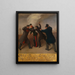 La tentativo di assassinio dell'imperatore Francesco Giuseppe I - Johann Josef Reiner — quadro incorniciato alla parete