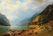 Tempête imminente sur le lac de Brienz - Johann Joseph Jansen — vista dell’opera