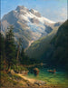 Una scena nel Salzkammergut - Johann Joseph Jansen — vista dell’opera