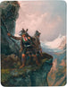 Due cacciatori vicino a una roccia - Johann Joseph Rauch — vista dell’opera
