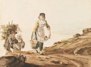 Paesani a Lavaux - Johann Karl Müllner — vista dell’opera