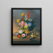 Nature morte con mazzo di fiori - Johann Knapp — quadro incorniciato alla parete