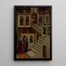Presentazione della Vergine Maria al tempio pannello d'altare di Marienfeld - Johann Koerbecke — quadro incorniciato alla parete