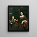 Ritratto di famiglia - Johann Kupezky — quadro incorniciato alla parete