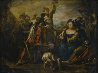 Il Figliol Prodigo - Johann Liss — vista dell’opera