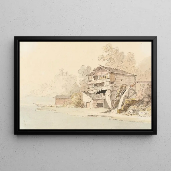 Ringgenberg - Johann Ludwig Aberli — quadro incorniciato alla parete