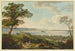 Vista di Cerlier e del lago di Bienne - Johann Ludwig Aberli — vista dell’opera