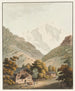 Vista del Jungfrauhorn - Johann Ludwig Aberli — vista dell’opera