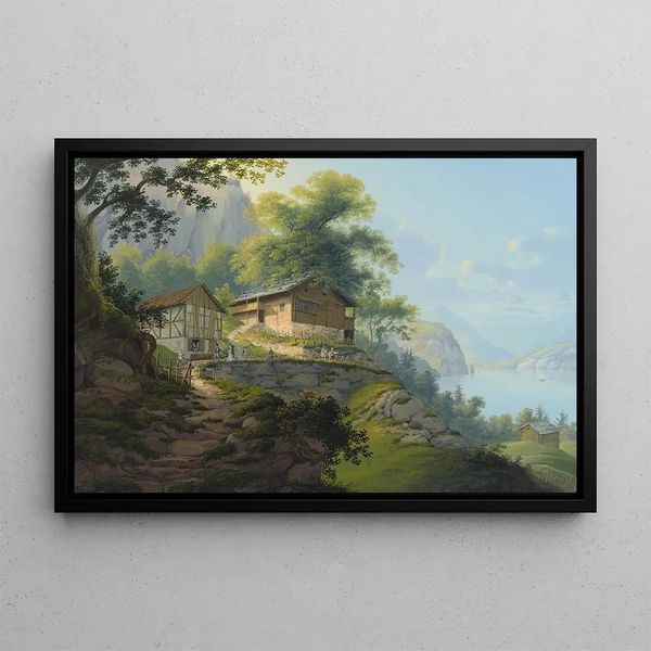 Johann Ludwig Bleuler - Grtli am VierwaldstadterSee.webp
