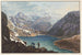 Vista della sorgente del Reno anteriore del lago Toma sul monte Badus - Johann Ludwig Bleuler — vista dell’opera