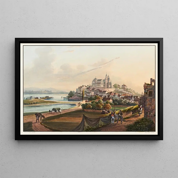 Johann Ludwig Bleuler - Vue de la ville du vieux Breisach.webp
