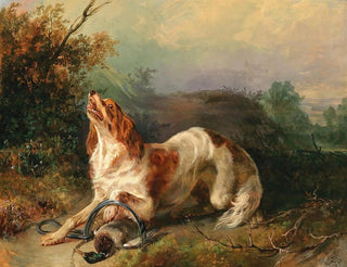Il trappola - Johann Matthias Ranftl — vista dell’opera