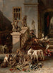 Le butin de chasse - Johann Matthias Ranftl — vista dell’opera