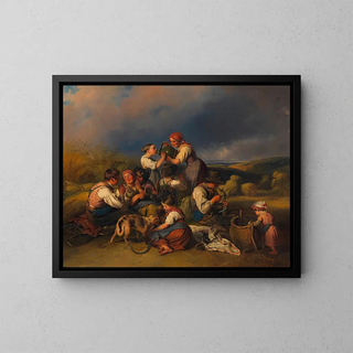 Johann Matthias Ranftl - Rast der Schnitter.webp