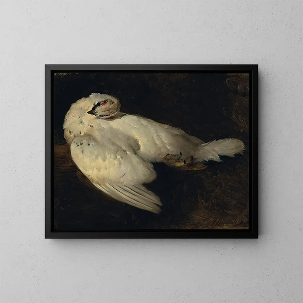 Tutti i lagopèdes - Johann Matthias Ranftl — quadro incorniciato alla parete