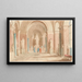 Sala antica al Louvre a Parigi - Johann Nepomuk Ender — quadro incorniciato alla parete