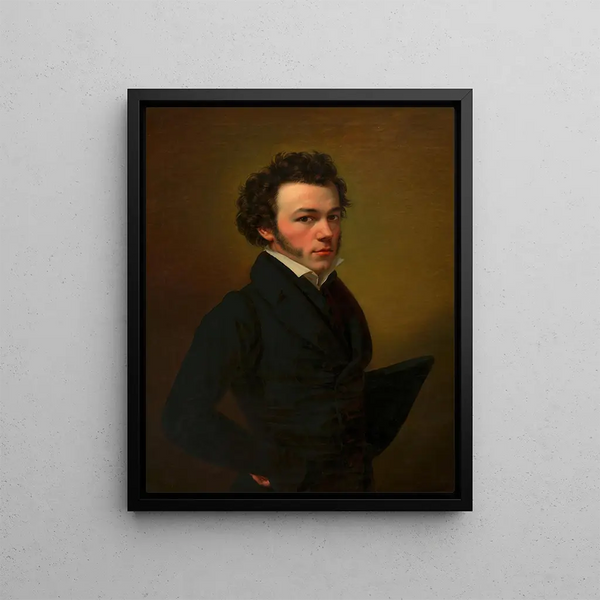 Johann Nepomuk Ender - Selbstbildnis Johann Nepomuk Ender.webp