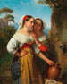 Giovani donne italiane alla fontana - Johann Nepomuk Ender — vista dell’opera