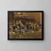 Scène de marché dans la lande - Johann Nepomuk Geiger — quadro incorniciato alla parete