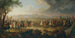 L'imperatore Leopoldo I e il re Giovanni III Sobieski di fronte a Vienna - Johann Nepomuk Hoechle — vista dell’opera