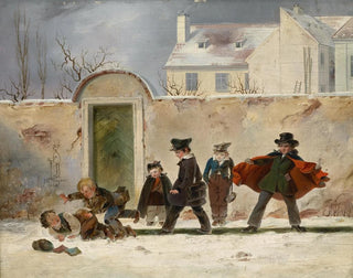 Dopo la scuola - Johann Nepomuk Mayer — vista dell’opera