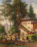 Fête du village - Johann Nepomuk Passini — vista dell’opera