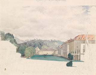 Kurplatz a Bad Rohitsch-Sauerbrunn - Johann Nepomuk Passini — vista dell’opera