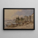Quai de Gaeta - Johann Nepomuk Rauch — quadro incorniciato alla parete