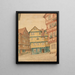 Cassel Fuldagasse - Johann Peter Foerster — quadro incorniciato alla parete