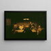 La Salle de Lecture - Johann Peter Hasenclever — quadro incorniciato alla parete